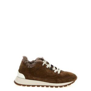 Brunello Cucinelli Suede Leather Sneakers IT 38 Women